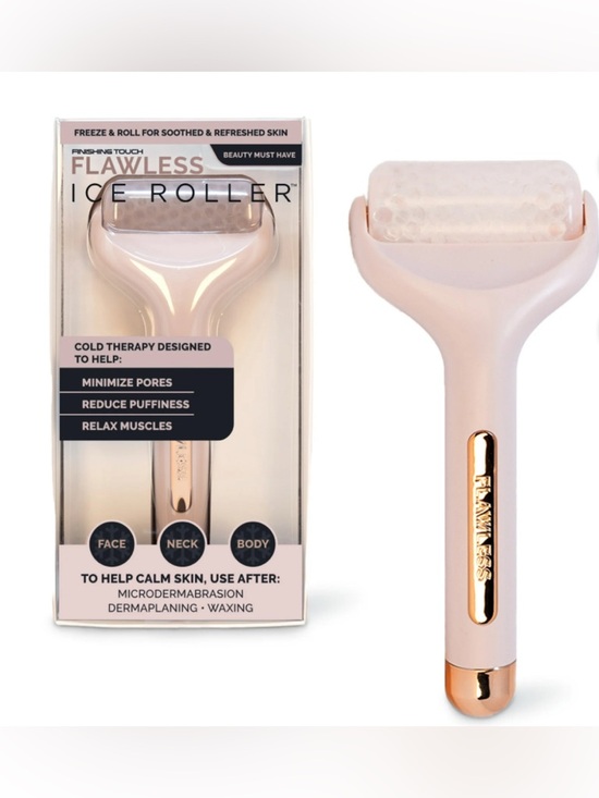Other - Finishing Touch Flawless Ice Roller - Blush Pink